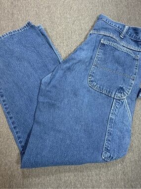 Pointer Brand Made in USA 34x32 Men’s Jeans Medium Wash Blue Denim Carpenter